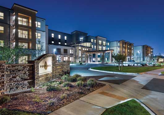 The Province Springs senior living community in Colorado Springs, Colorado, was built by CSI Construction Company.